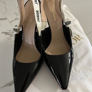 New beautiful Christian Dior patent black color size 39 woman’s 100% original